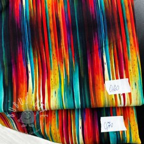 Stoffreste Sommersweat digital print 0311