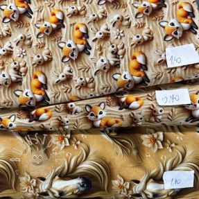 Stoffreste digi print jersey 2090