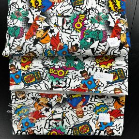 Stoffreste digi print jersey 2082