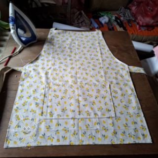 Dekostoff Linenlook Little citrus fruits