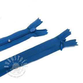 Reißverschluss Nahtverdeckt nicht teilbar (25 cm) Kobalt