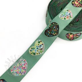 Band Hearts dark mint