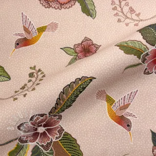 Dekostoff Floral Kolibri Art digital print