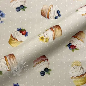 Dekostoff Cupcake Bake Off digital print