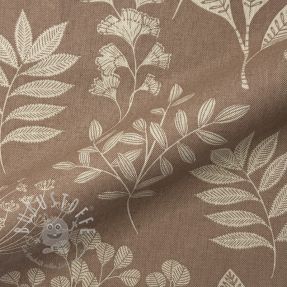 Dekostoff Linenlook premium Delicate Flora Branch