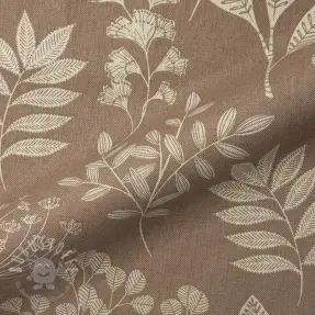 Dekostoff Linenlook premium Delicate Flora Branch