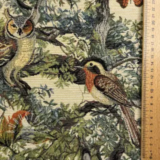 Dekostoff GOBELIN PREMIUM Bird Heritage Forest