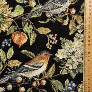 Dekostoff GOBELIN PREMIUM Paradise Bird Flora