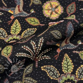 Dekostoff GOBELIN PREMIUM Primal Birdscape Art design A