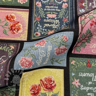 Dekostoff GOBELIN PREMIUM Library Book Cover