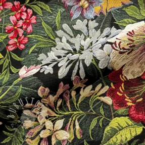 Dekostoff GOBELIN PREMIUM Grand Floral Bouquet
