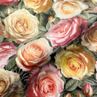 Dekostoff VELVET Romantic Rose Charm