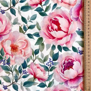 Viskosestoff RADIANCE Flower Zoya digital print