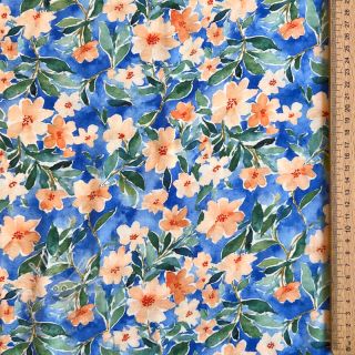 Viskosestoff RADIANCE Flower Jane digital print