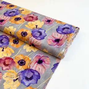 Viskosestoff RADIANCE Flower Elia digital print
