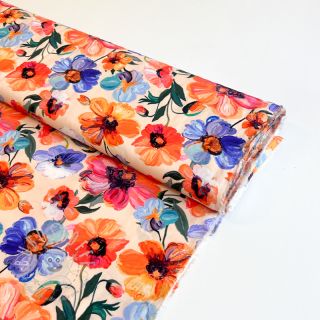 Viskosestoff RADIANCE Flower Nina digital print