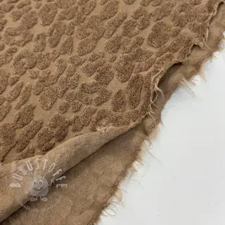 Kuschelfrottee Animal skin brown