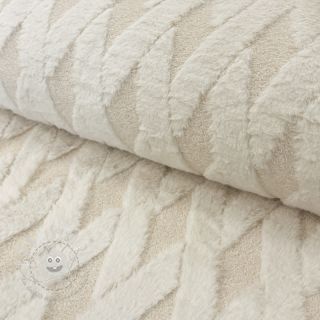 Kunstfell TEDDY ecru