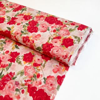 Viskosestoff RADIANCE Flower Galia digital print