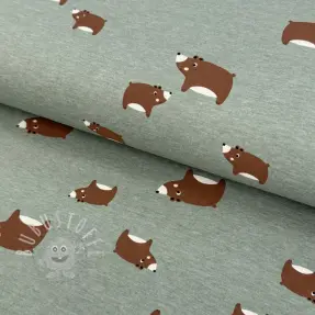 Úplet Bears dark mint melange