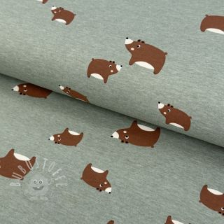 Jersey Bears dark mint melange