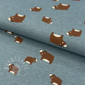 Jersey Bears smoke blue melange
