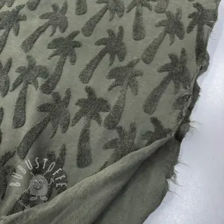 Kuschelfrottee Palmtrees army