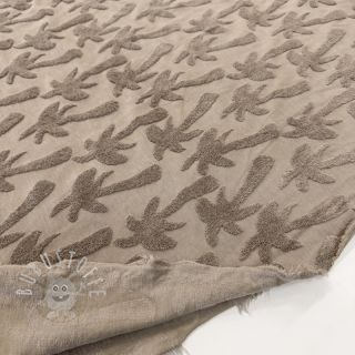 Kuschelfrottee Palmtrees sand