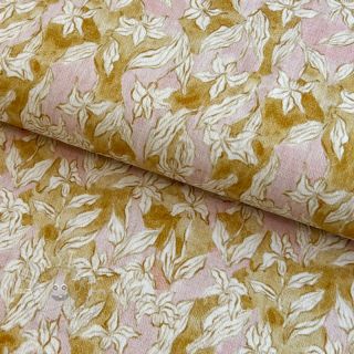 Viskosestoff leinen CREPE Flowers Tomi digital print