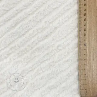 Kunstfell Stripes ecru