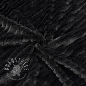 Kunstfell Stripes anthracite
