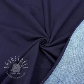 Sweatstoff DENIM indigo blue