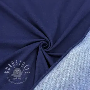 Sweatstoff DENIM dark blue