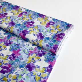 Viskosestoff RADIANCE Flower Horas digital print