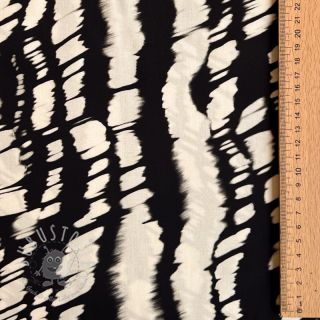 Viskosestoff RADIANCE Imagine black digital print