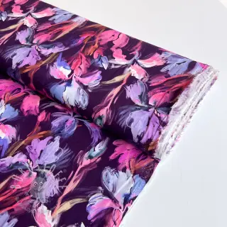 Viskosestoff RADIANCE Flower Bea digital print