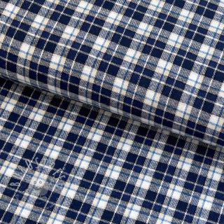 Baumwollstoff YARN DYED CHECK BRUSHED Silva design B