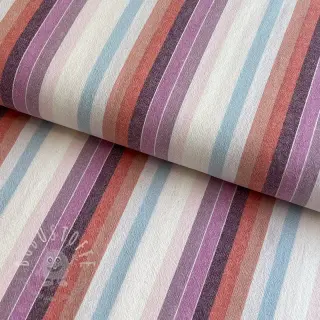 Baumwollstoff YARN DYED Line multi