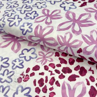 Satin ROYAL MICRO Abstarct white