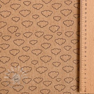 Cord STRETCH Little clouds sand