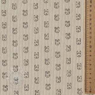Cord STRETCH Little bunny light sand