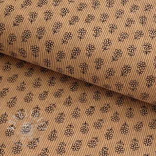 Cord STRETCH Little flower sand