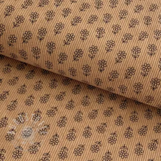 Cord STRETCH Little flower sand