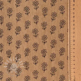 Cord STRETCH Little flower sand