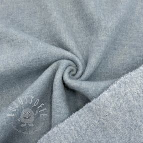 Mantelstoff PRATO wool light blue melange