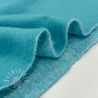 Mantelstoff PRATO wool aqua