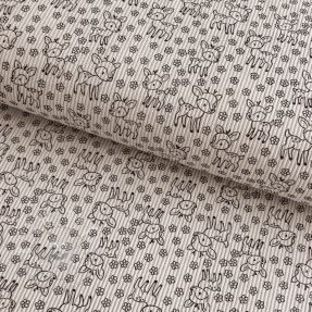 Cord STRETCH Little deer light sand