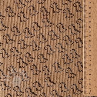 Cord STRETCH Little dino sand