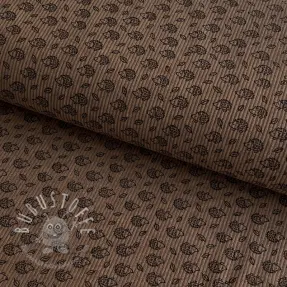 Cord STRETCH Little hedgehog taupe