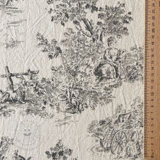 Dekostoff RUSTIC VINTAGE PRINT Gabrielle fusian